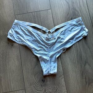 Victoria's Secret Very Sexy Cheeky Baby Blue Strappy Panties